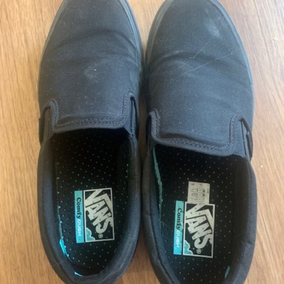 Vans Black Unisex Shoes - Picture 1 of 2